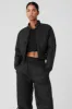 Snowrider Puffer Jacket - Black sold by Alo Yoga