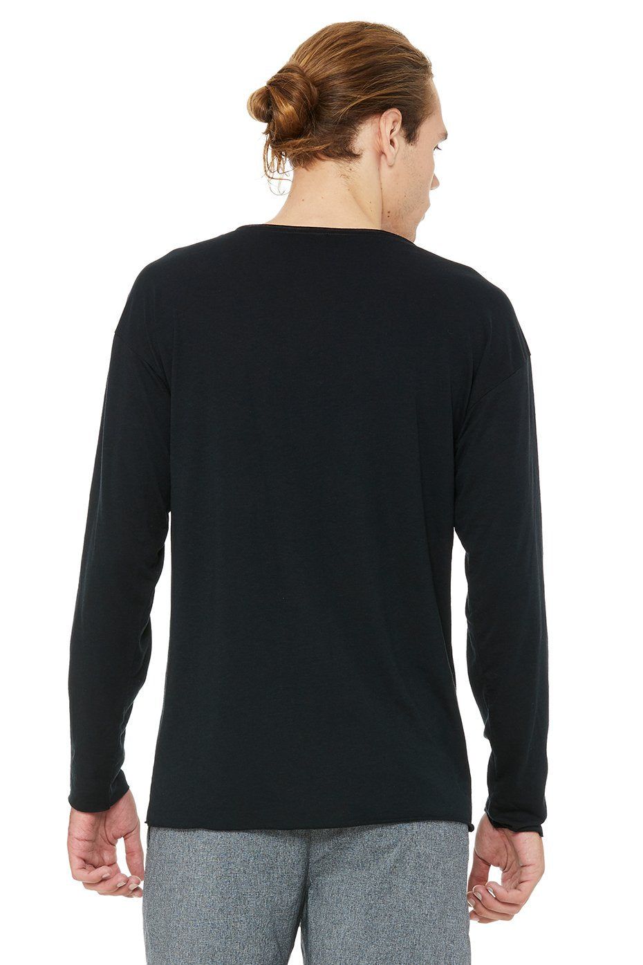 Ultimate Long Sleeve Tee - Black sold by Alo Yoga product image thumbnail 2