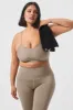 Airlift Intrigue Bra - Gravel sold by Alo Yoga