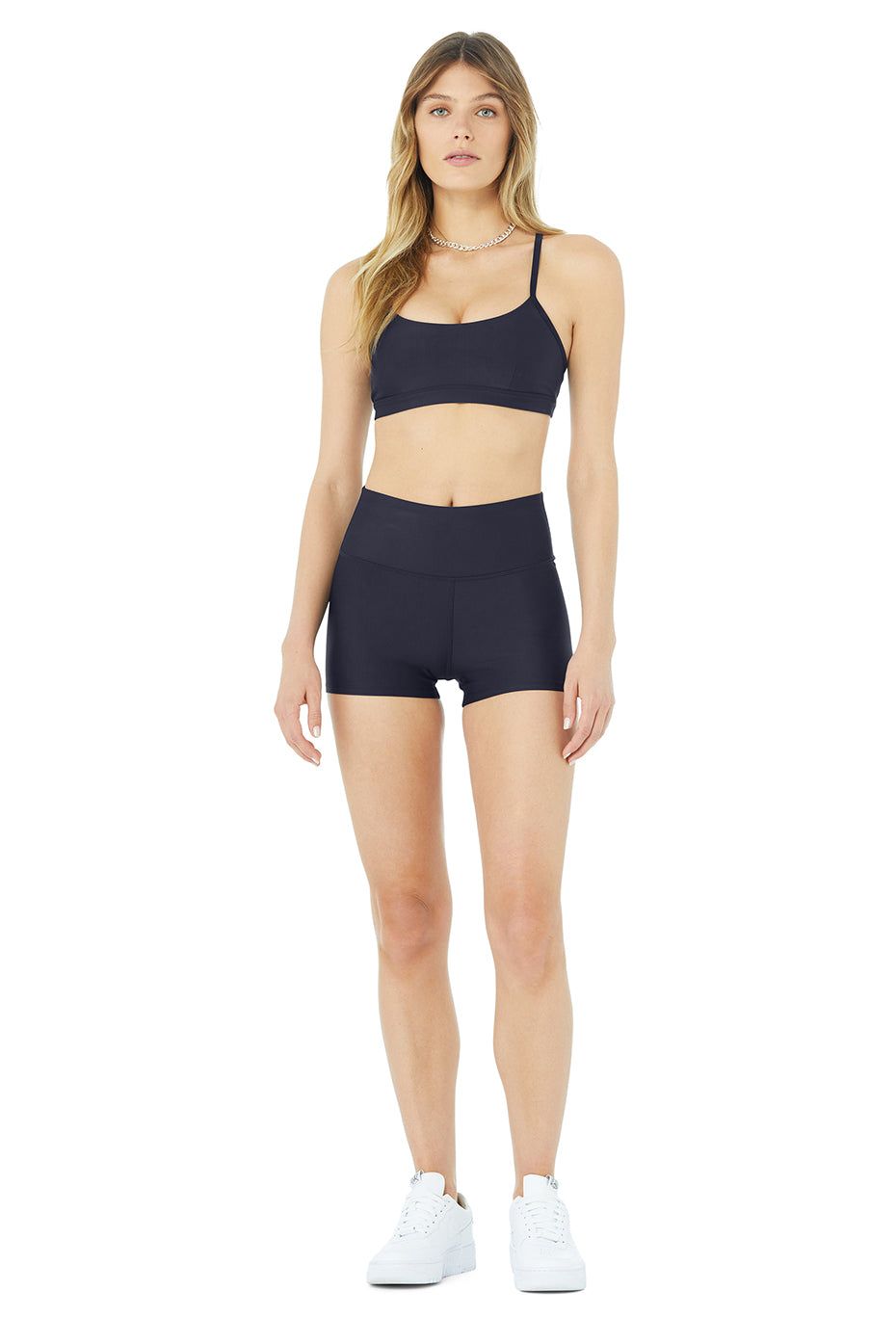 Airlift Intrigue Bra & 3" High-Waist Airlift Short Set sold by Alo Yoga