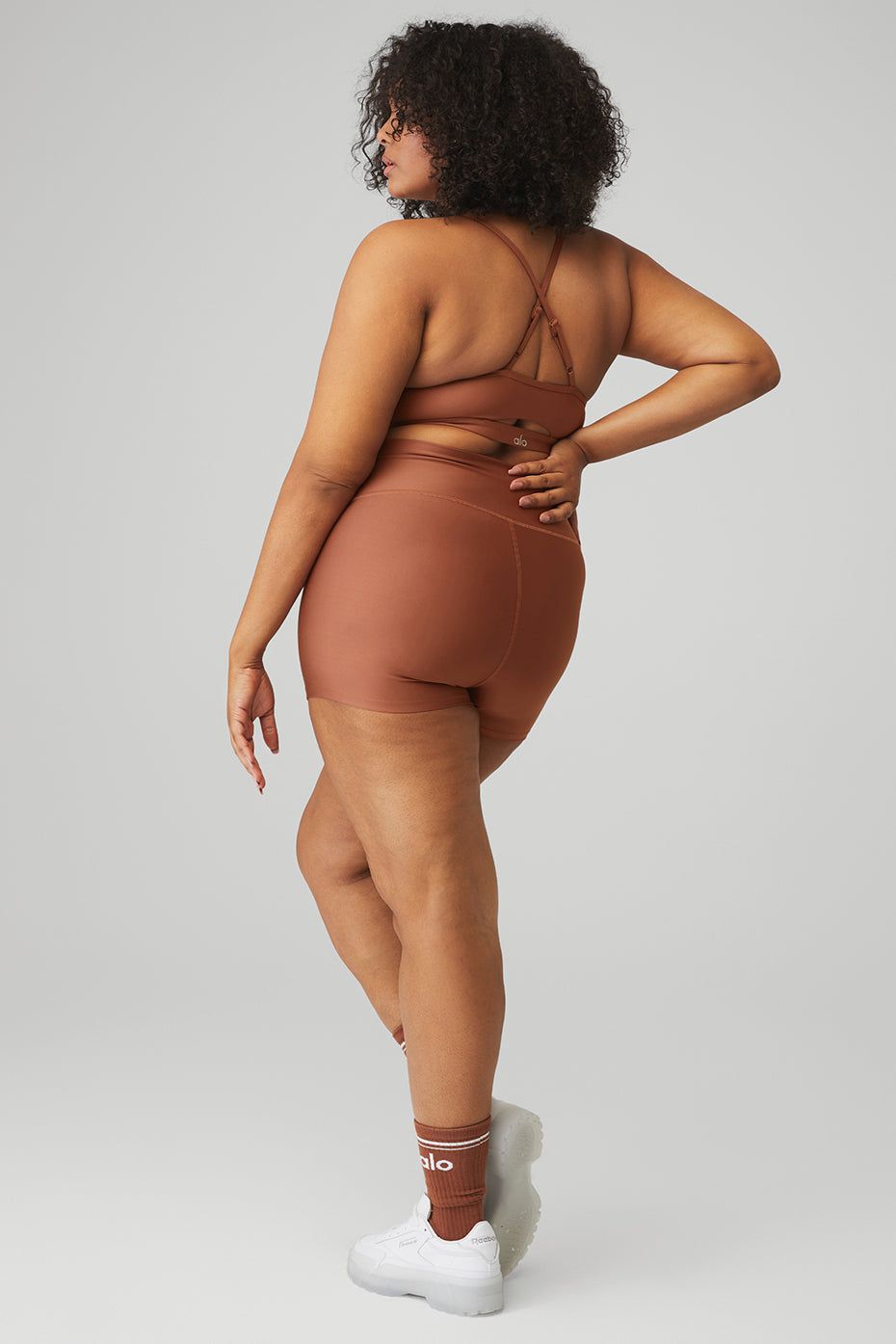 Airlift Intrigue Bra & 3" High-Waist Airlift Short Set sold by Alo Yoga product image thumbnail 10