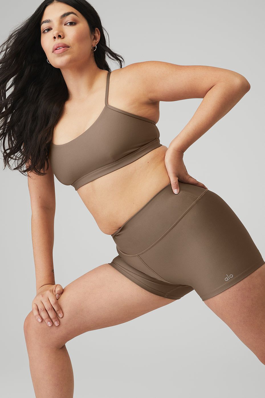 Airlift Intrigue Bra & 3" High-Waist Airlift Short Set sold by Alo Yoga product image thumbnail 49
