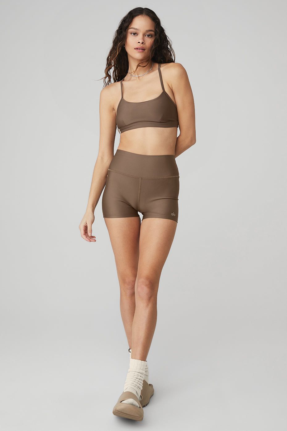 Airlift Intrigue Bra & 3" High-Waist Airlift Short Set sold by Alo Yoga product image thumbnail 41
