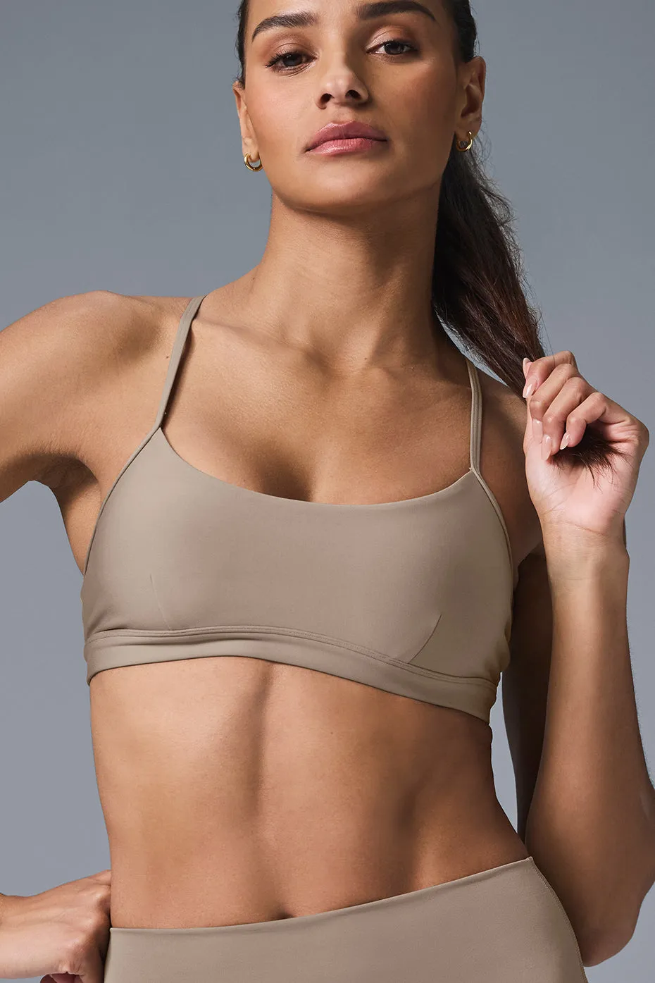 Airlift Intrigue Bra - Gravel sold by Alo Yoga product image thumbnail 2