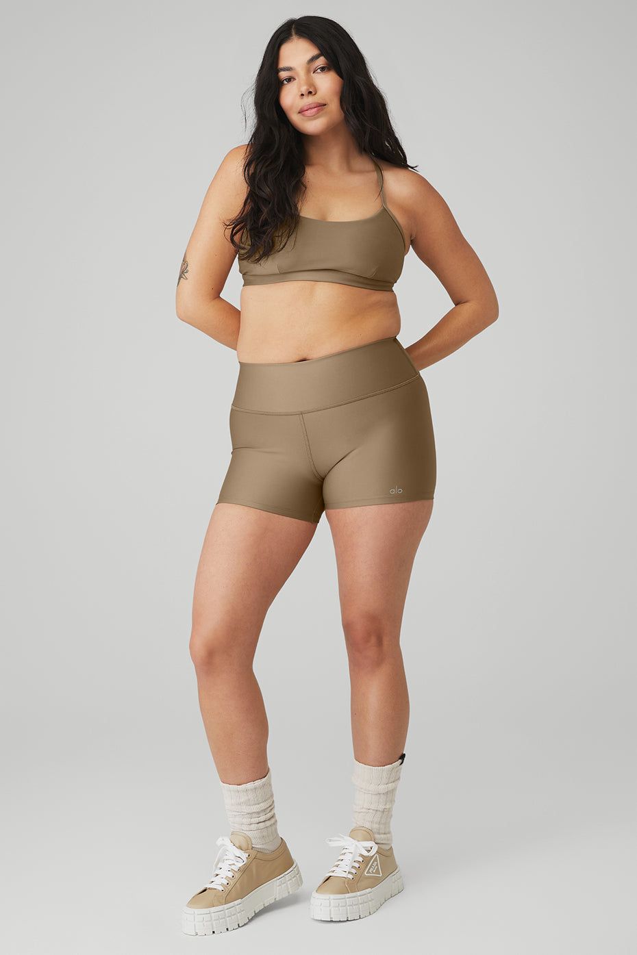 Airlift Intrigue Bra & 3" High-Waist Airlift Short Set sold by Alo Yoga product image thumbnail 64