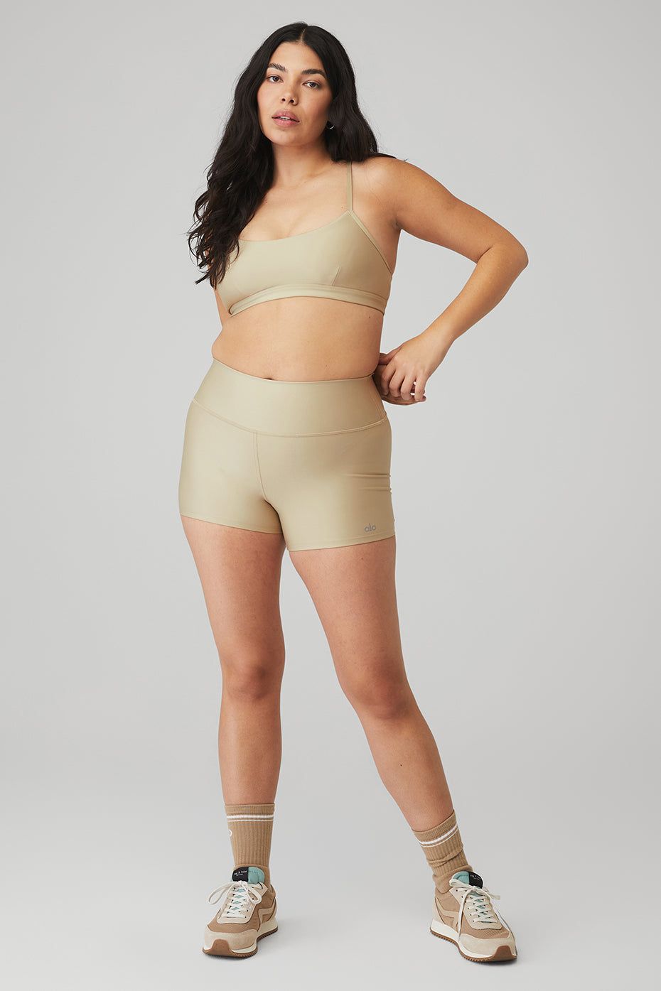 Airlift Intrigue Bra & 3" High-Waist Airlift Short Set sold by Alo Yoga product image thumbnail 55