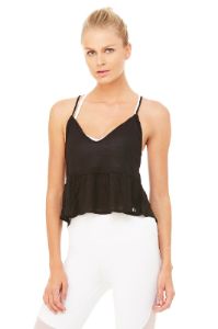 Flutter Tank - Black sold by Alo Yoga