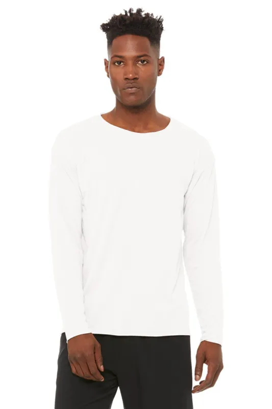 Ultimate Long Sleeve Tee - White sold by Alo Yoga
