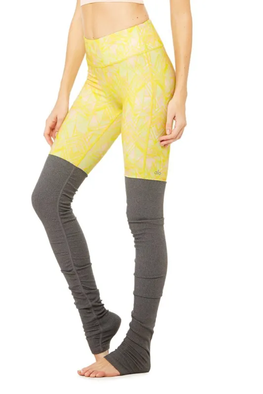 Goddess Legging - Print - Zest Indio/Stormy Heather sold by Alo Yoga