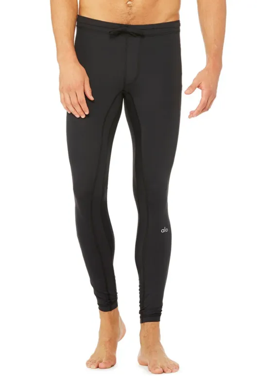 Warrior Compression Pant - Onyx sold by Alo Yoga