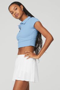 Choice Polo - Tile Blue sold by Alo Yoga