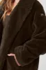 Oversized Sherpa Trench - Espresso sold by Alo Yoga