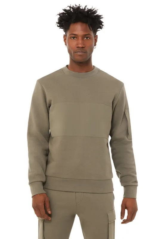 Traverse Pullover - Olive Branch sold by Alo Yoga