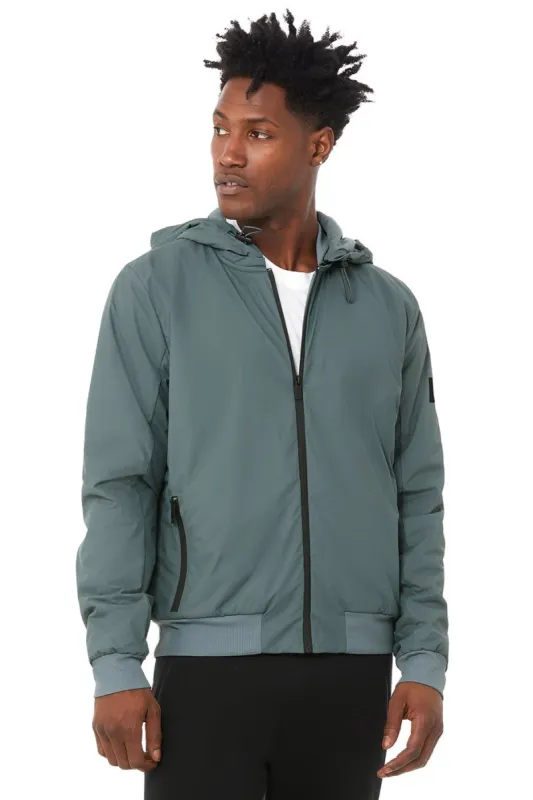 Fleet Jacket - Slate sold by Alo Yoga