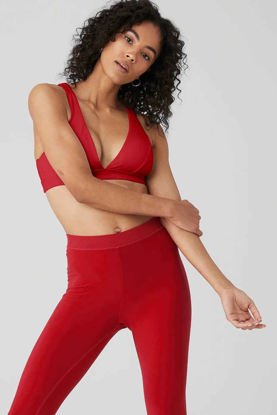 Alosoft Show Stopper Bra - Classic Red sold by Alo Yoga product image thumbnail 2
