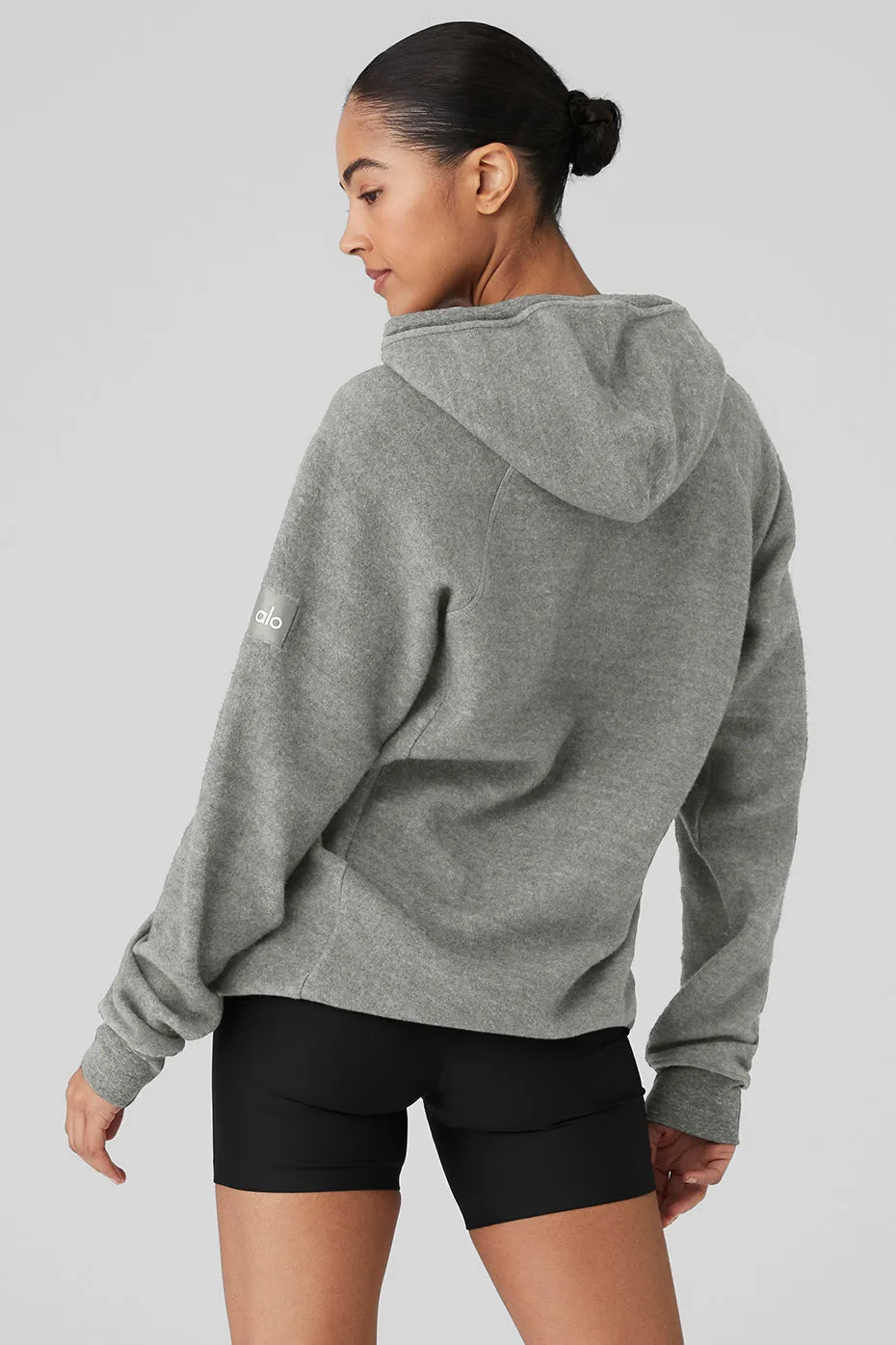 Triumph Hoodie - Grey Triblend sold by Alo Yoga product image thumbnail 2