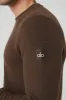 Micro Waffle Fast Break Long Sleeve Tee - Espresso sold by Alo Yoga