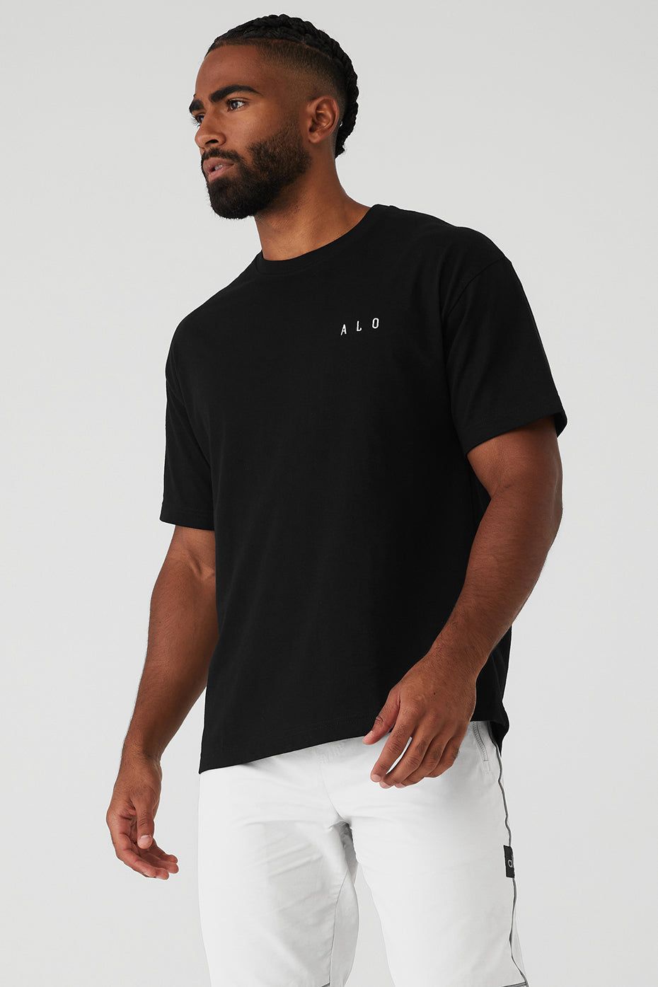 Alo Maison Short Sleeve - Black sold by Alo Yoga product image thumbnail 3