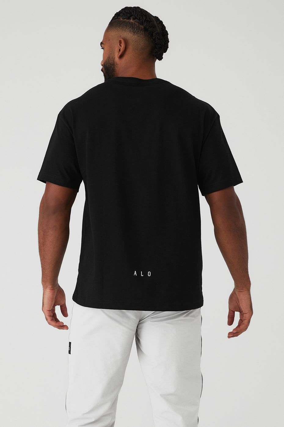 Alo Maison Short Sleeve - Black sold by Alo Yoga product image thumbnail 2