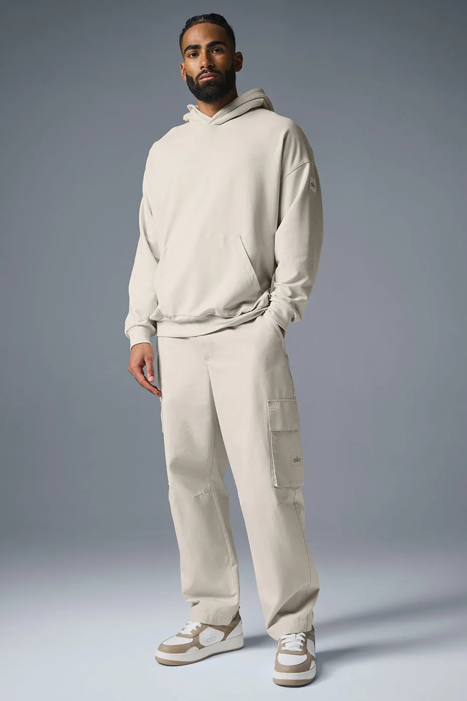 Cargo Ripstop Trouser - Bone sold by Alo Yoga product image thumbnail 4