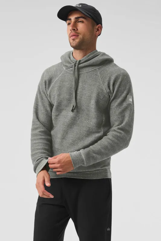 Triumph Hoodie - Grey Triblend sold by Alo Yoga