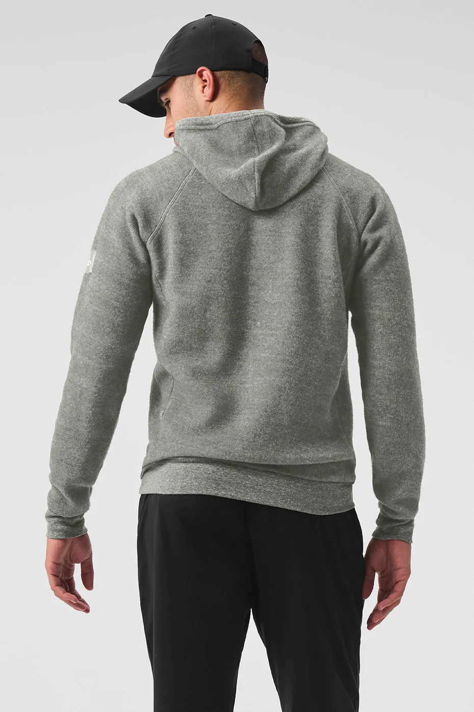 Triumph Hoodie - Grey Triblend sold by Alo Yoga product image thumbnail 2