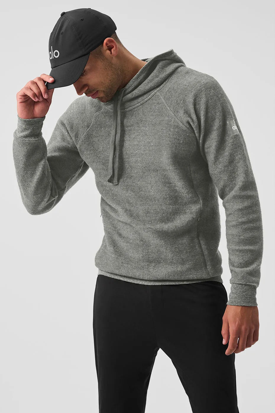 Triumph Hoodie - Grey Triblend sold by Alo Yoga product image thumbnail 4