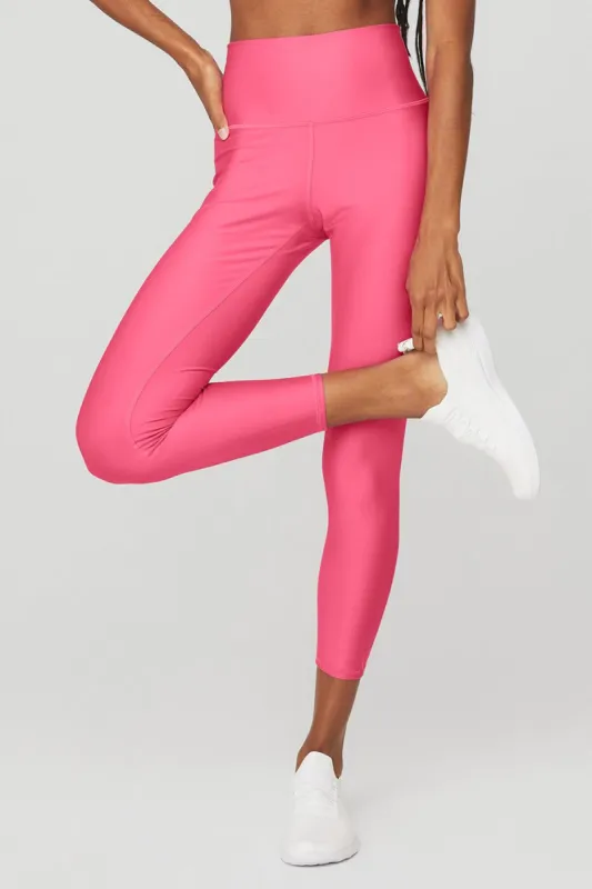 7/8 High-Waist Airlift Legging - Pink Fuchsia sold by Alo Yoga