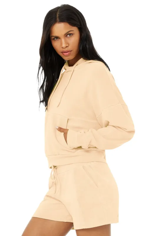 Washed Avenue Hoodie - Putty Wash sold by Alo Yoga