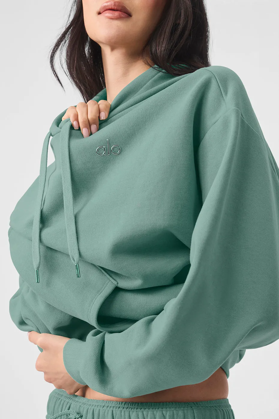 Accolade Hoodie - Botanical Green sold by Alo Yoga product image thumbnail 3