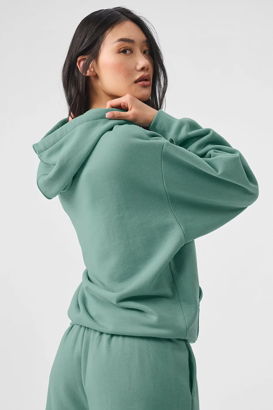 Accolade Hoodie - Botanical Green sold by Alo Yoga product image thumbnail 2
