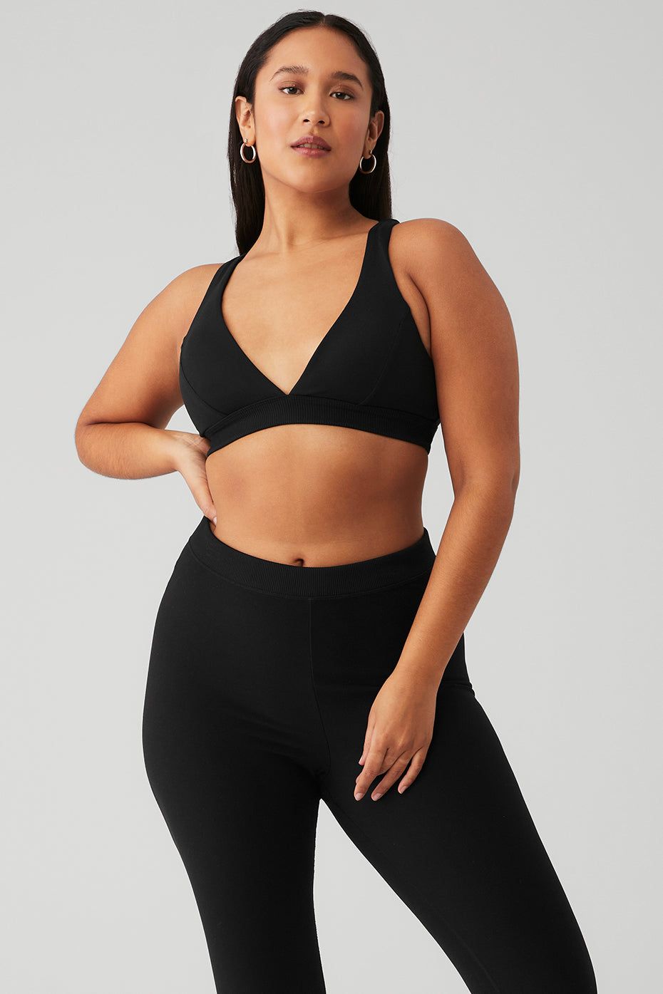 ブラジャー [Alo Yoga] Alosoft Spotlight Bra Alosoft Spotlight Bra - Black | Alo Yoga
