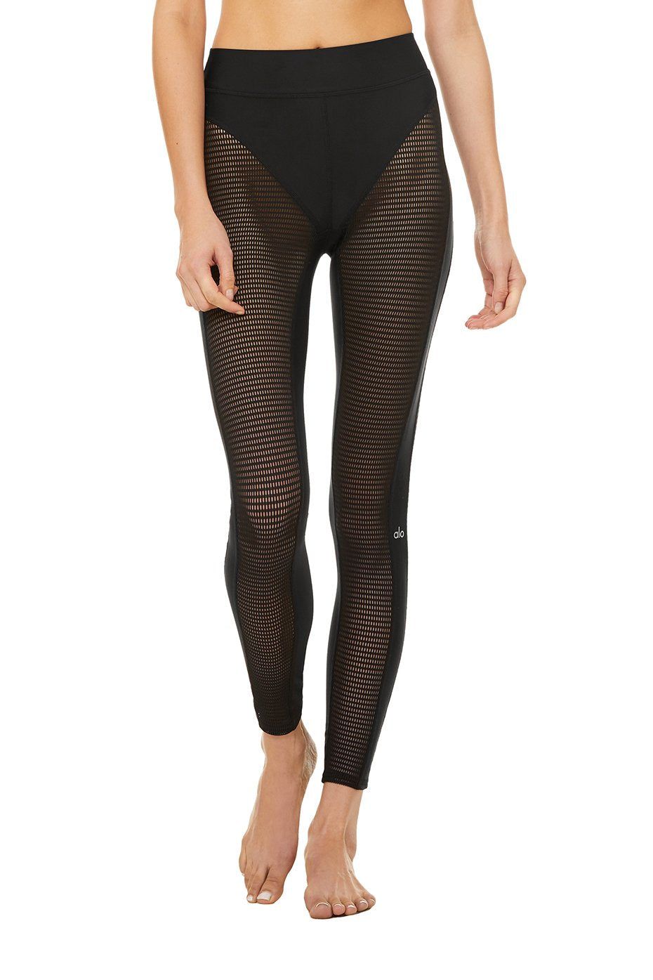 High-Waist Energize Legging - Black sold by Alo Yoga