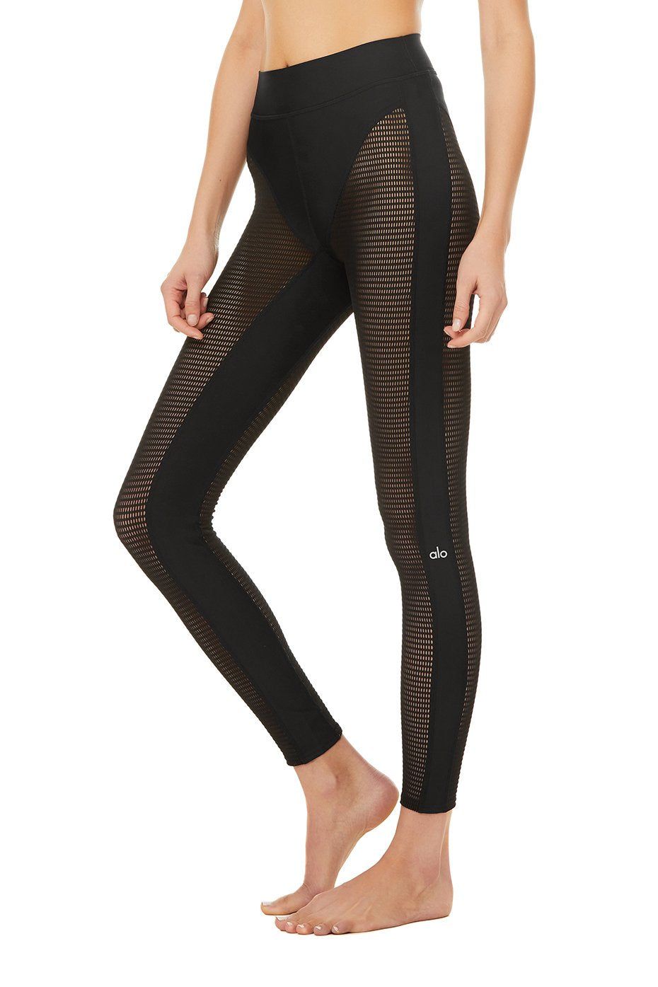High-Waist Energize Legging - Black sold by Alo Yoga product image thumbnail 3
