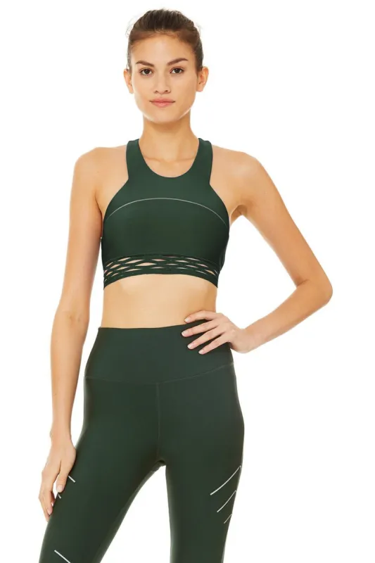 Sequence Bra - Forest sold by Alo Yoga