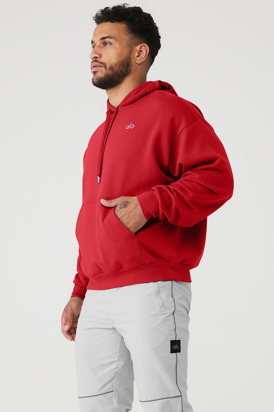 Accolade Hoodie - Classic Red sold by Alo Yoga product image thumbnail 3
