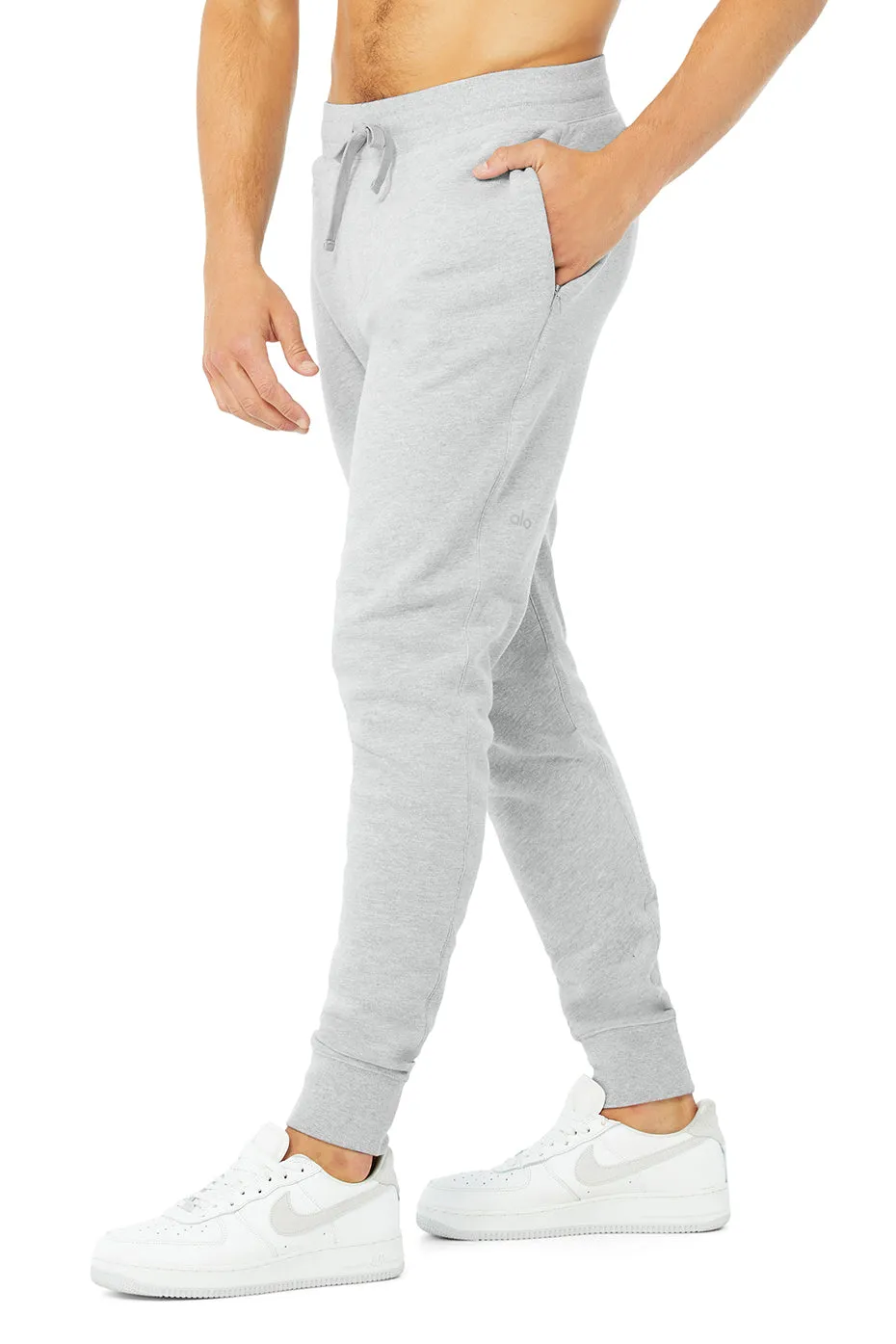 Baseline Sweatpant - Athletic Heather Grey sold by Alo Yoga product image thumbnail 3