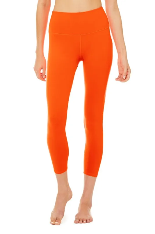 Limited-Edition Exclusive 7/8 High-Waist Neon Airbrush Legging - Neon Lily sold by Alo Yoga