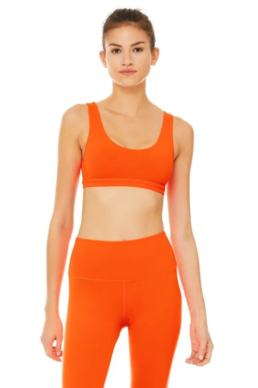 Limited-Edition Exclusive Ambient Neon Bra - Neon Lily sold by Alo Yoga