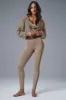 Sweet Escape Zip Up Hoodie - Gravel sold by Alo Yoga