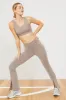 Airbrush High-Waist 7/8 Flutter Legging - Taupe sold by Alo Yoga
