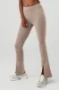 Airbrush High-Waist 7/8 Flutter Legging - Taupe sold by Alo Yoga