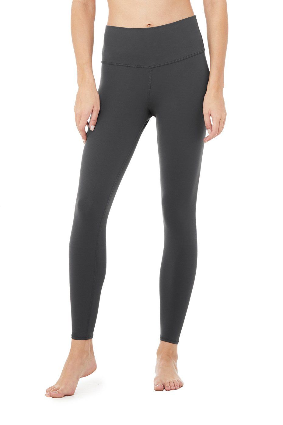 7/8 High-Waist Airbrush Legging - Anthracite sold by Alo Yoga