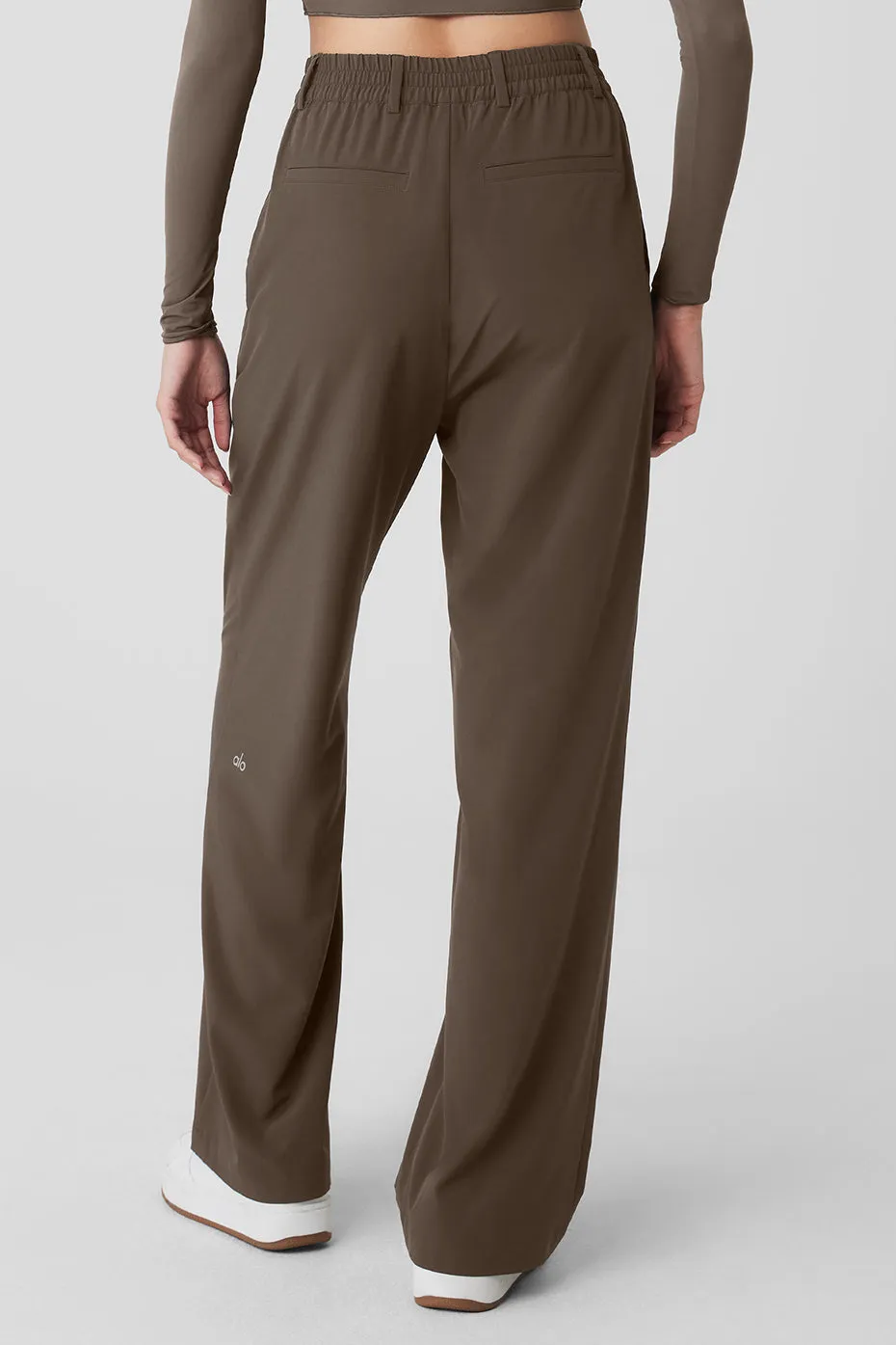High-Waist Pursuit Trouser - Olive Tree sold by Alo Yoga product image thumbnail 2