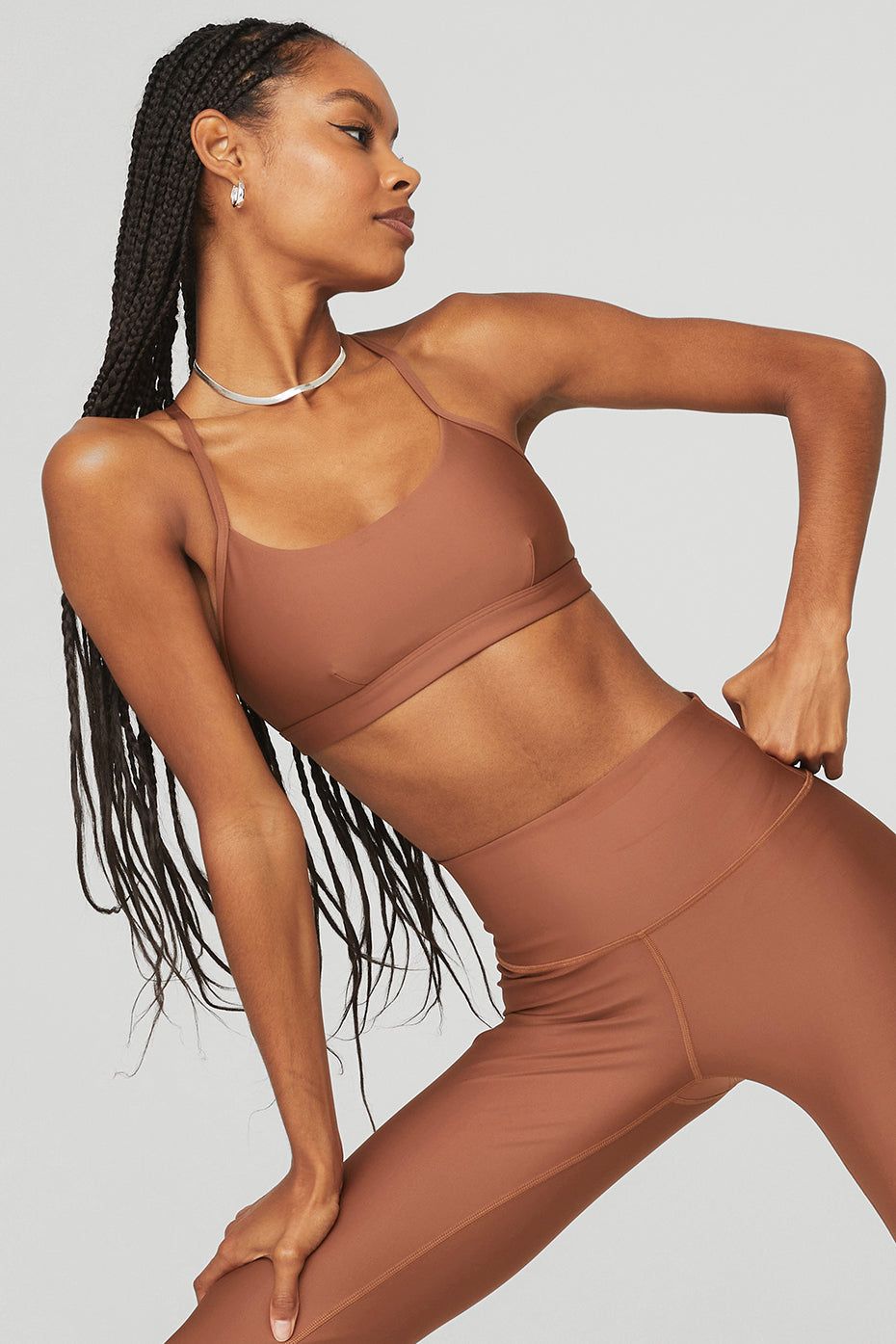 High-Waist Airlift Legging - Rust sold by Alo Yoga product image thumbnail 4