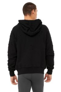 Ripped Hoodie - Black sold by Alo Yoga