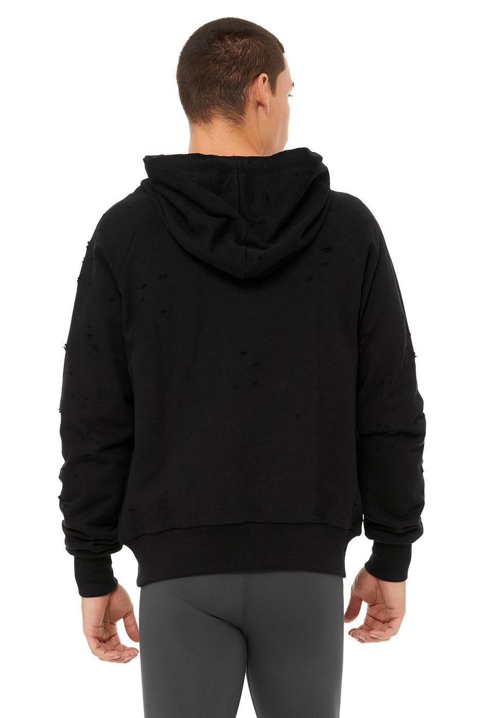 Ripped Hoodie - Black sold by Alo Yoga product image thumbnail 2