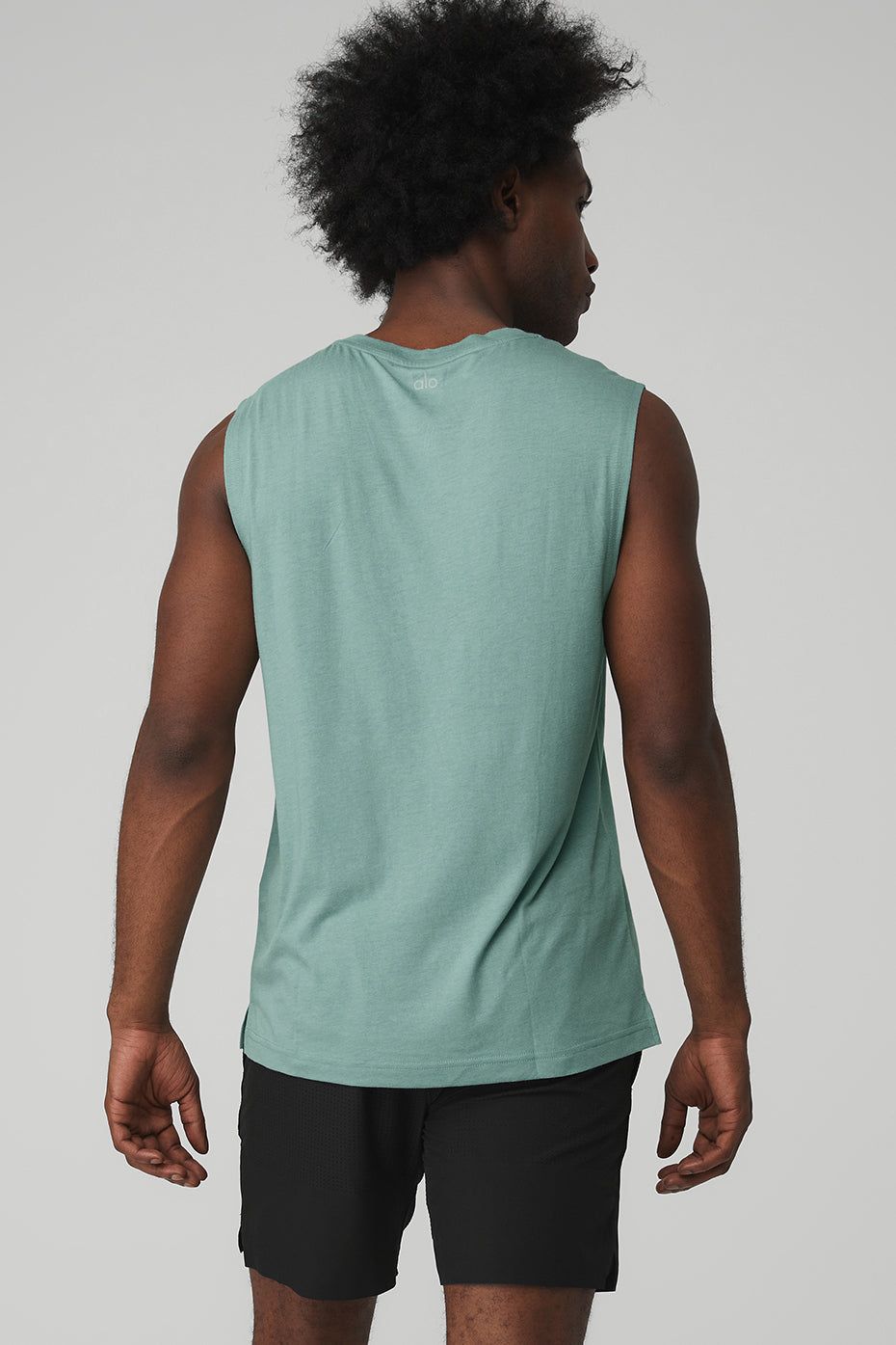 The Triumph Muscle Tank - Blue Agave sold by Alo Yoga product image thumbnail 2