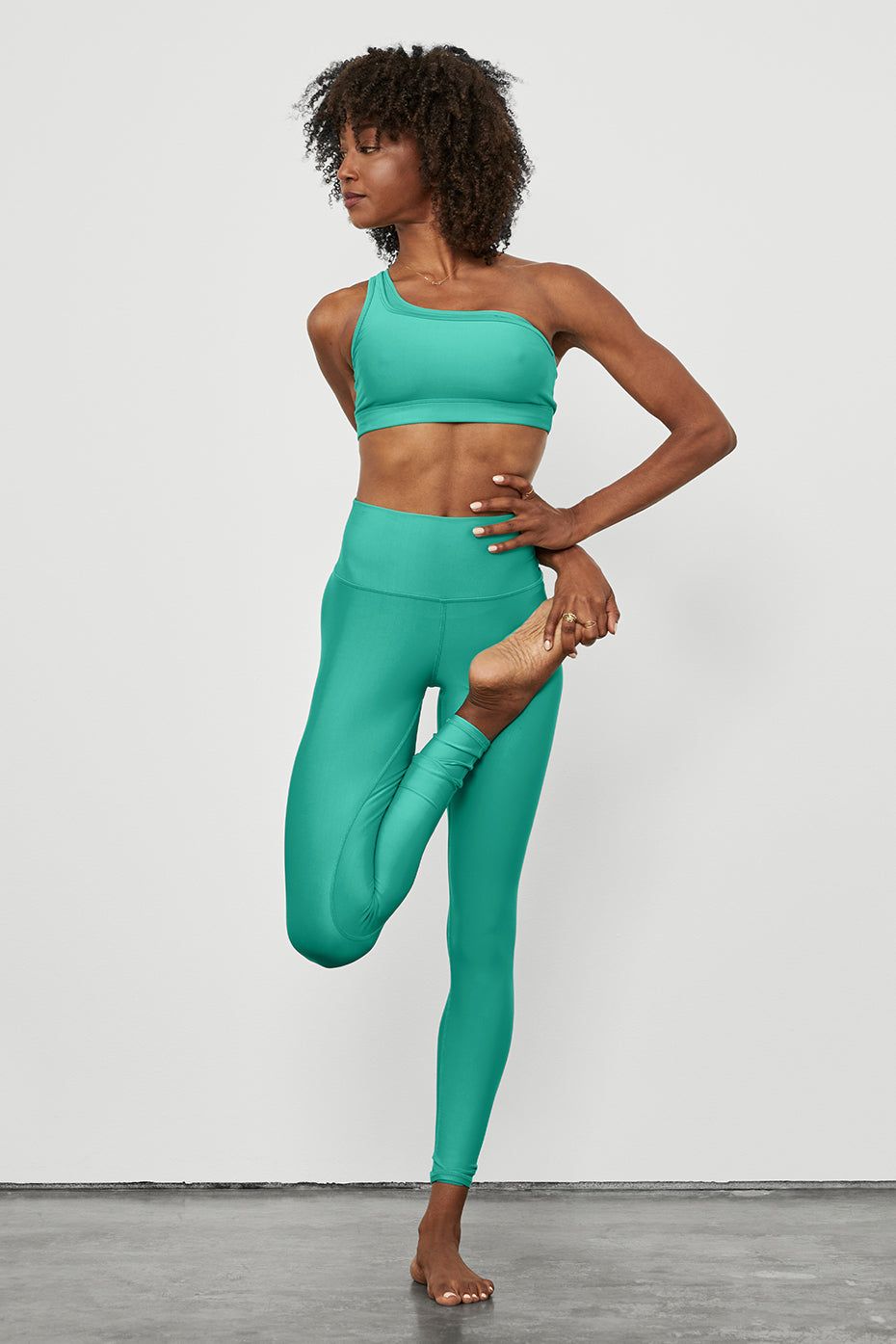 7/8 High-Waist Airlift Legging - Ocean Teal sold by Alo Yoga product image thumbnail 8