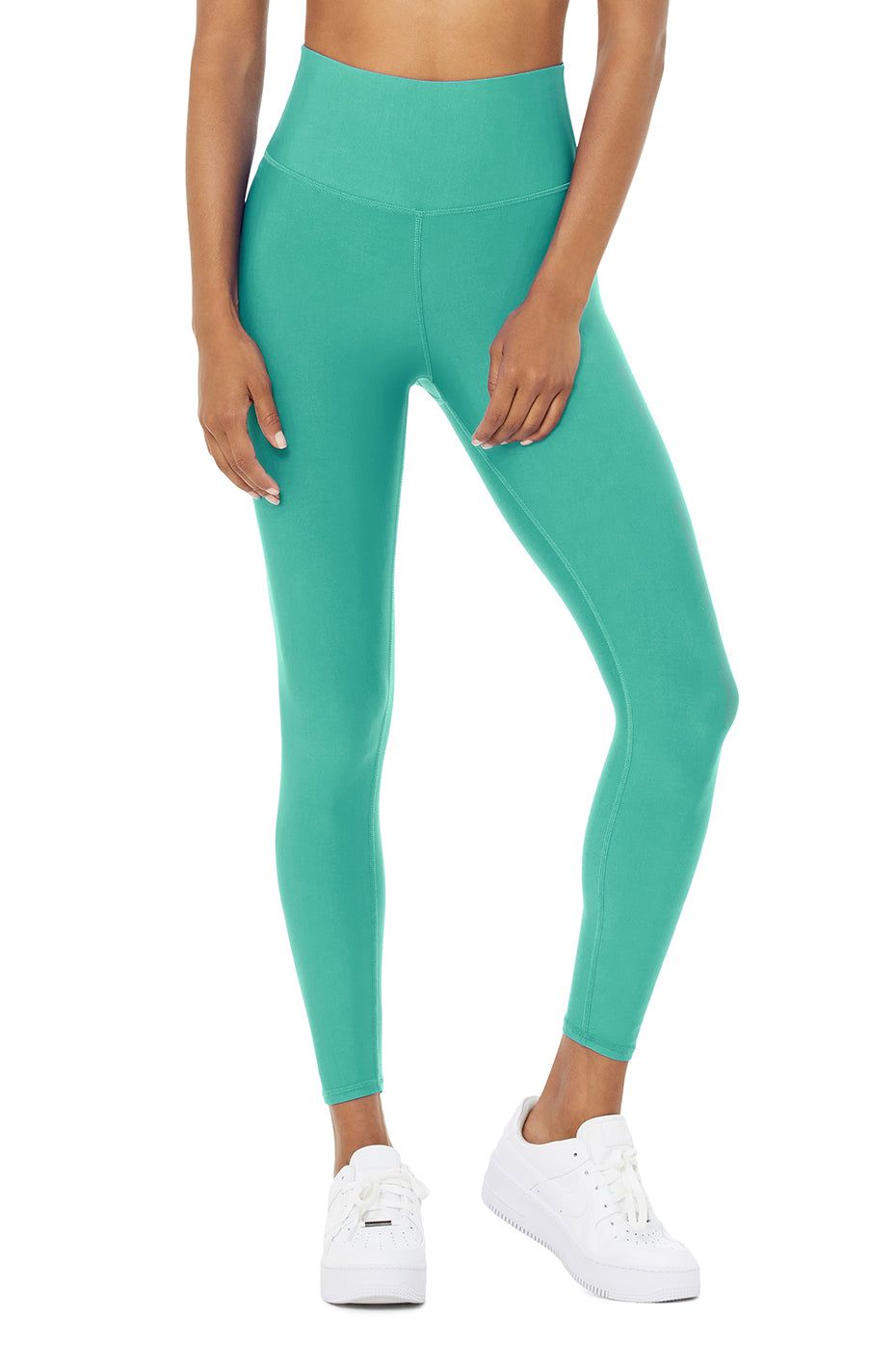 7/8 High-Waist Airlift Legging - Ocean Teal sold by Alo Yoga